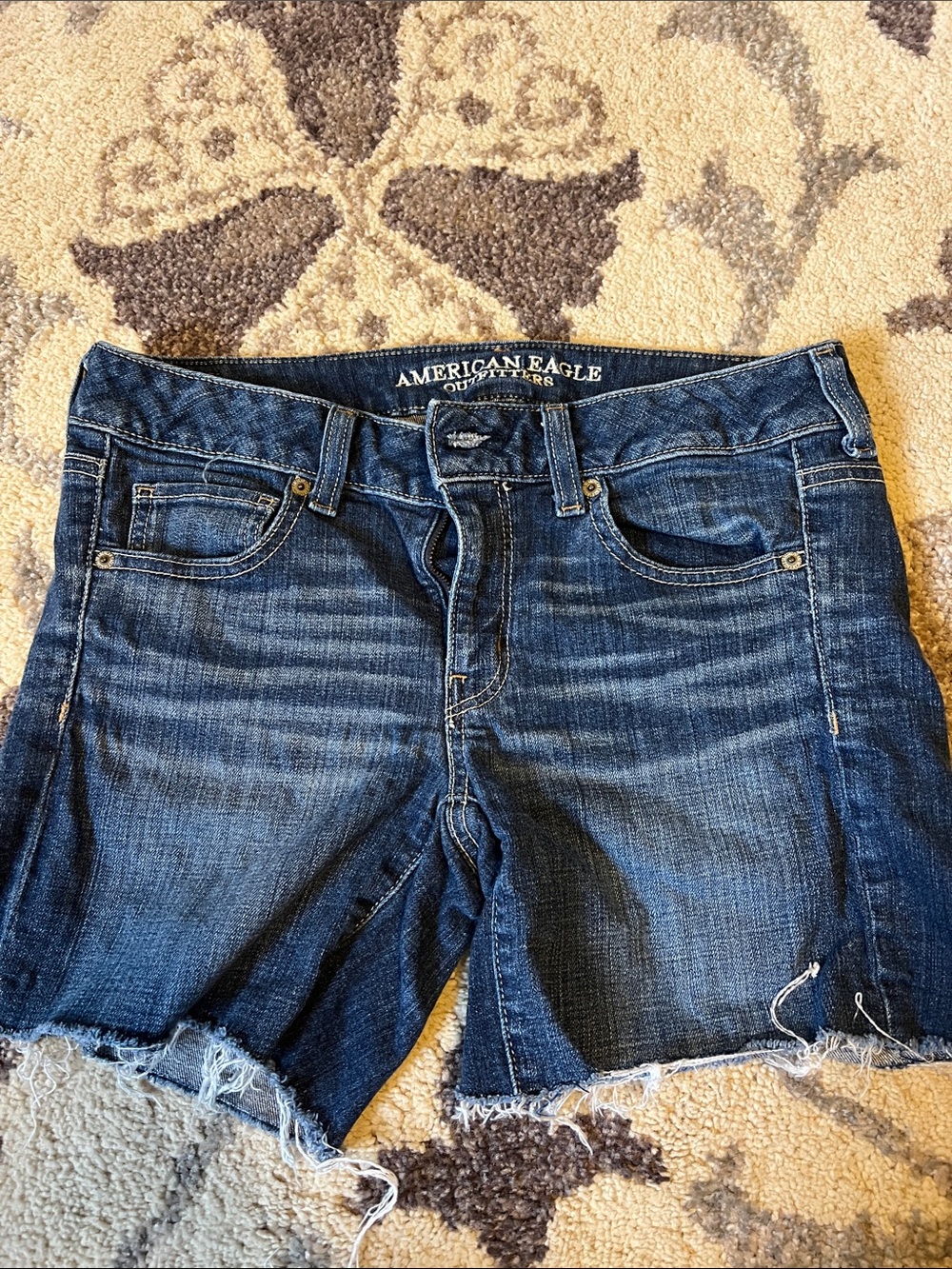 Jean shorts. 5" inseam!